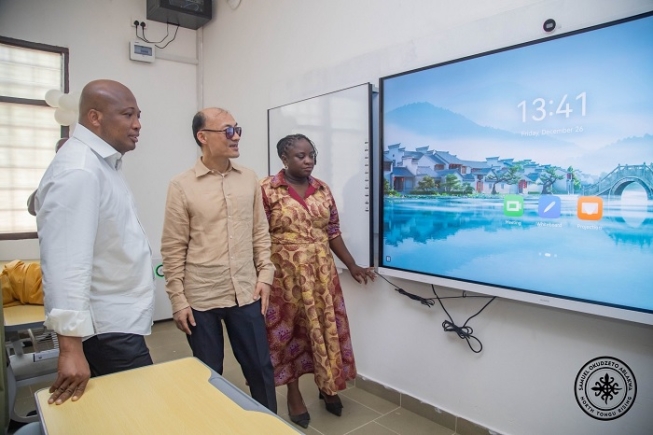 Two smart classroom projects commissioned at Battor and Aveyime-Battor senior high schools to help boost STEM education