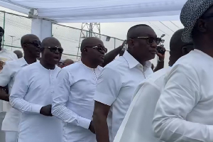 Some members of the East Legon Executive Fitness Club spotted on the dance floor